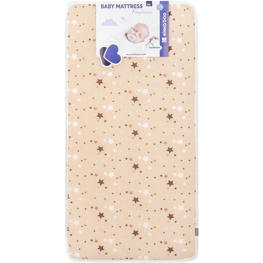 Kikka Boo madrac Fantasia Stars, 140 x 70 x 9 cm, bež