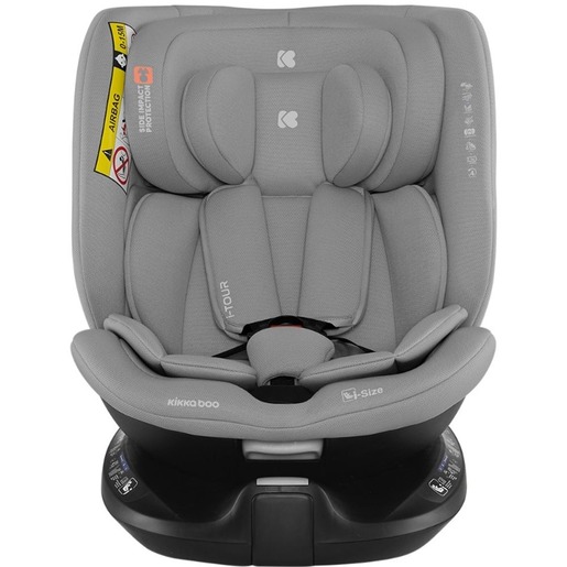 Kikka Boo autosjedalica i-Tour i-SIZE, 40-150 cm, svjetlosiva