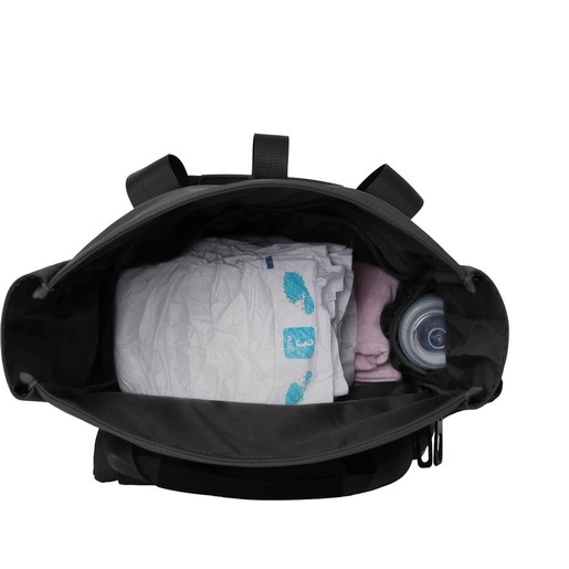 Kikka Boo torba za pelene Cerise, crna