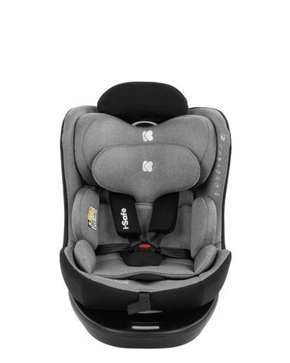 Kikka Boo autosjedalica i-Safe i-SIZE, 40-150 cm, svjetlosiva