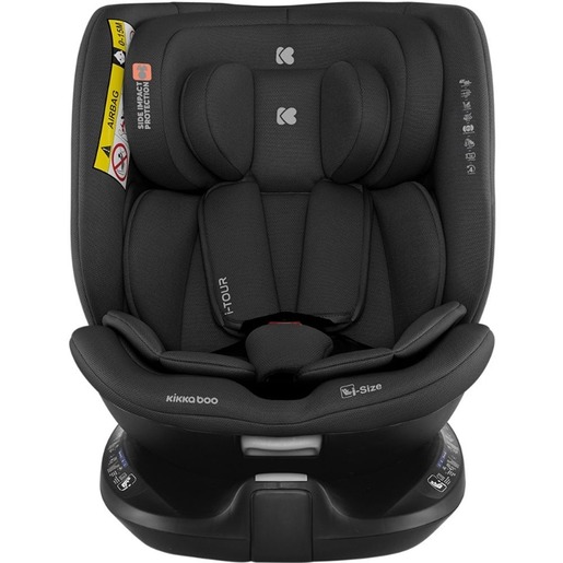 Kikka Boo autosjedalica i-Tour i-SIZE, 40-150 cm, crna