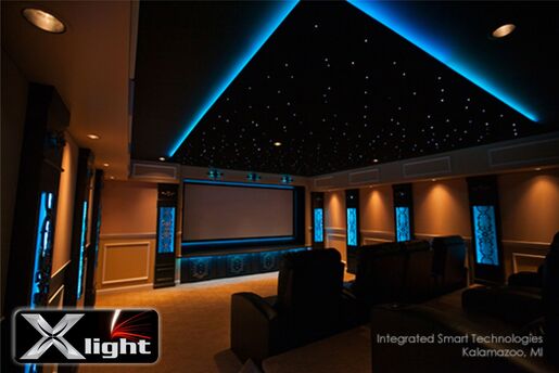 X-LIGHT Fiber Light dekorativna LED optička vlakna, 16W, 3x3m, 308 kom