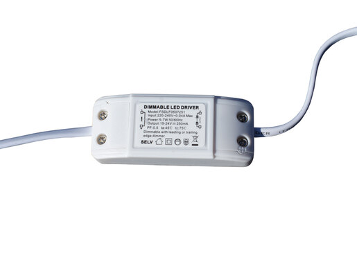 X-LIGHT ugradbena zakretna LED lampa, 7W, dimabilna, topla bijela 3000K