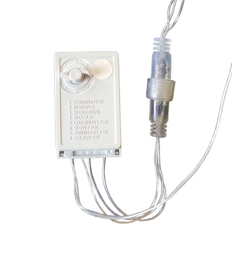 X-LIGHT dekorativna mreža s 200 LED lampica, topla bijela 3000K, 2x3m, 10W