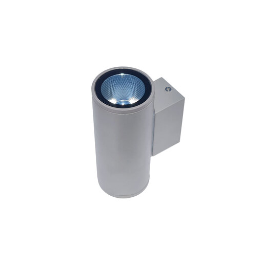X-LIGHT zidna LED lampa, 10W, topla bijela 3000K, IP-65, siva