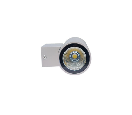 X-LIGHT zidna LED lampa, 10W, topla bijela 3000K, IP-65, siva