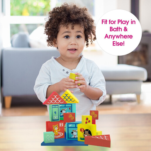 Edushape igračka za kupanje Floating Blocks, Animals