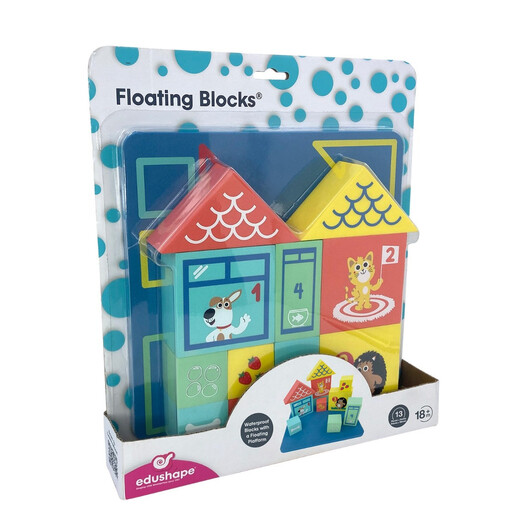 Edushape igračka za kupanje Floating Blocks, Animals
