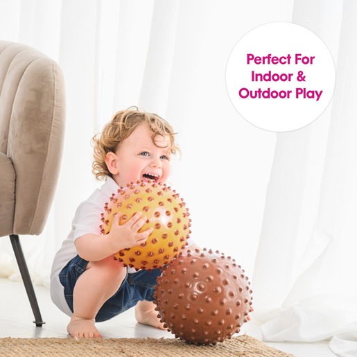 Edushape lopta Sensory Ball 17cm, Boho Chic Pink