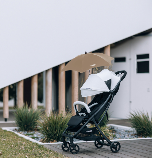 FreeON suncobran za kolica, smeđa