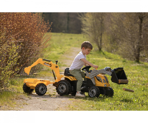Smoby traktor/bager na pedale Builder Max
