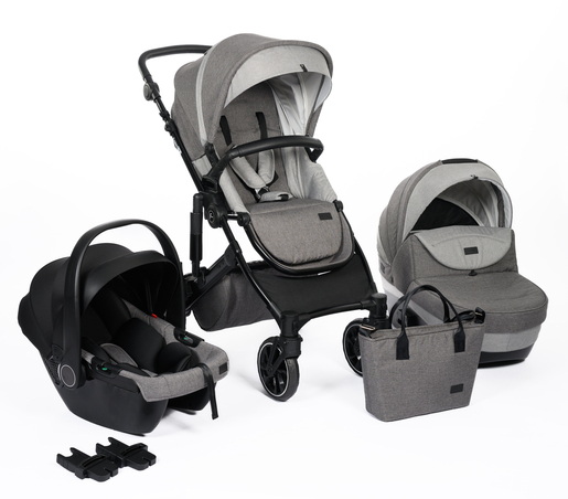 FreeON kolica 3u1 Comfort, siva