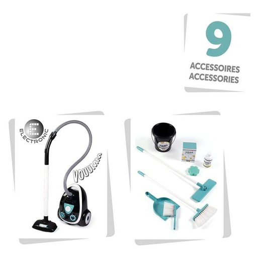 Smoby kolica za čiščenje sa usisavačem