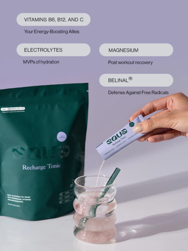 EQUA, Recharge Tonic, divlje borovnice, 20/1