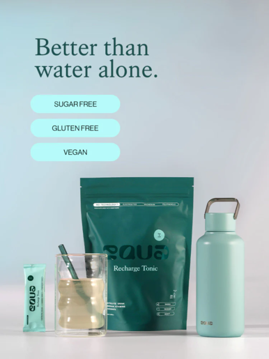EQUA, Recharge Tonic, limeta i menta, 20/1