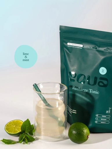 EQUA, Recharge Tonic, limeta i menta, 20/1