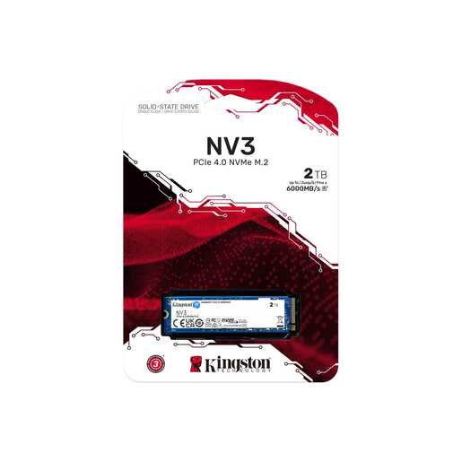 SSD 2TB Kingston NV3 PCIe M.2 NVMe, SNV3S/2000G