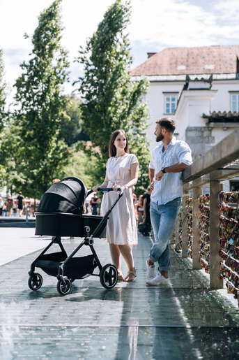 FREEON kolica 3u1 Zack black 80685