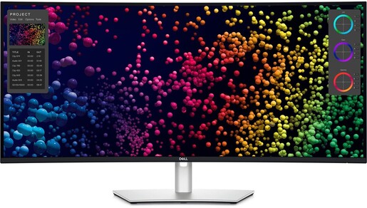 Dell 40" UltraSharp monitor U4025QW, IPS 5K WUHD, 120Hz, 8ms, HDMI, DisplayPort, 2x Thunderbolt, 4x USB, USB-C, USB Hub, RJ45, Zvučnici, Zakrivljen