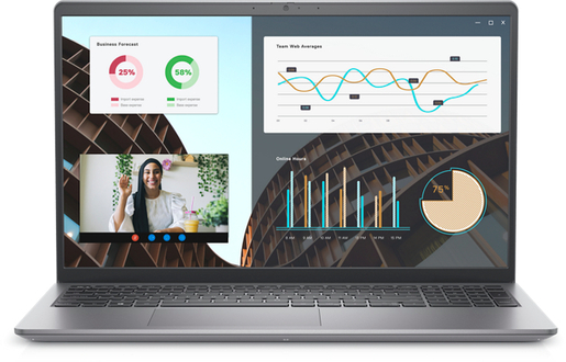 Dell Vostro 3530, N1227, 15.6" IPS Full HD @ 120Hz, Intel Core i5 1334U, 16GB RAM, 512GB SSD, Intel Iris Xe Graphics, Linux Ubuntu, laptop