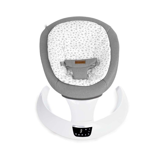 Jane električna ljuljačka Moon, zvijezde, bijelo/siva