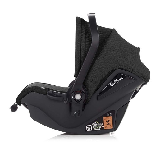 Jane autosjedalica Concord Koos i-Size R1, 0-13 kg (40-75 cm), crna