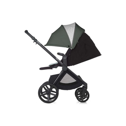 Jane dječja kolica Muum 4 3u1, tamnozelena