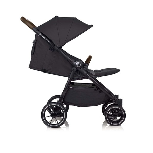 Jane sportska kolica za blizance Twinlink, crna