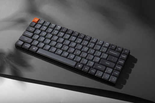 Keychron K3 Max, bežična, mehanička tipkovnica, Gateron Brown low profile, crna