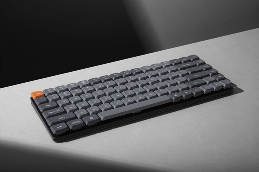 Keychron K3 Max, bežična, mehanička tipkovnica, Gateron Brown low profile, crna
