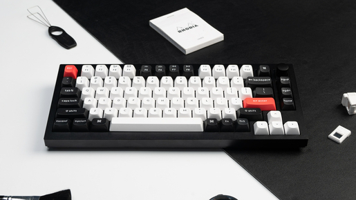 Keychron Q1 HE, bežična, Hall Effect tipkovnica, Gateron Nebula switch, crna