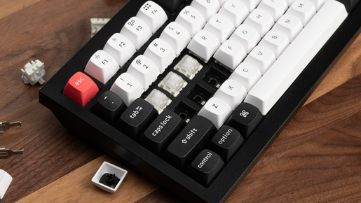 Keychron Q1 HE, bežična, Hall Effect tipkovnica, Gateron Nebula switch, crna