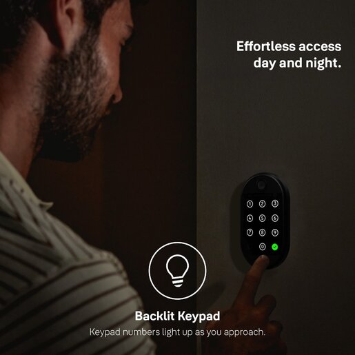 Yale pametna tipkovnica 2 - s čitačem otiska prsta