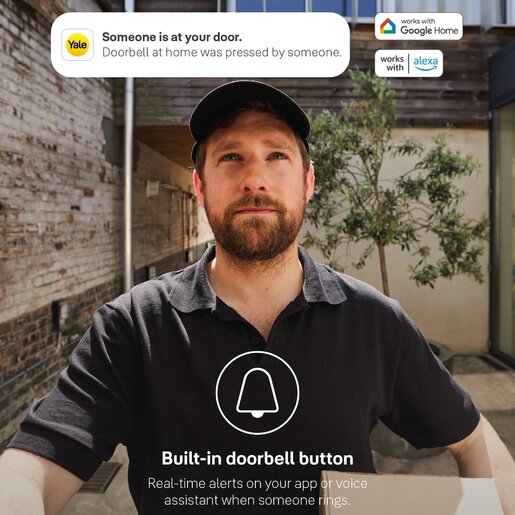 Yale pametna tipkovnica 2 - s čitačem otiska prsta