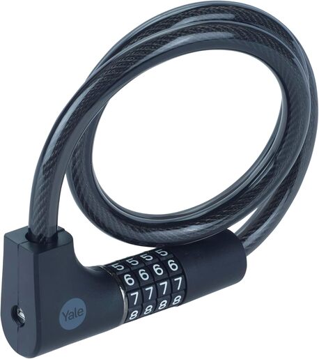 YALE brava za bicikl - osnovna, kabelska, kombinacijska+na ključ