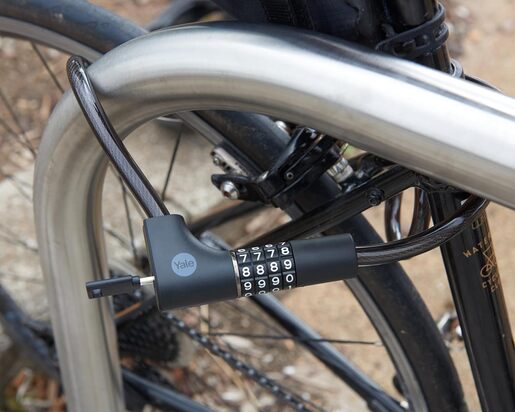 YALE brava za bicikl - osnovna, kabelska, kombinacijska+na ključ