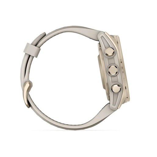 Garmin Fenix 8 Sapphire AMOLED, 43 mm, Soft Gold Fog Gray/Dark Sandstone, 010-02903-11, pametni sat