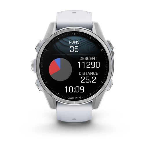 Garmin Fenix 8 AMOLED, 43 mm, Silver/Whitestone, 010-02903-00, pametni sat