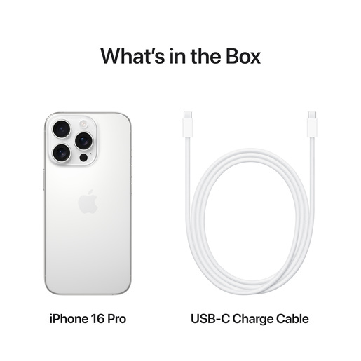 Apple iPhone 16 Pro 1TB White Titanium, mobitel