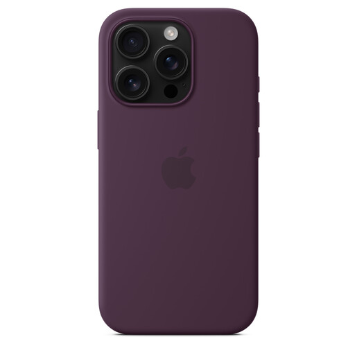 Apple iPhone 16 Pro Silicone Case s MagSafe, Plum (myym3zm/a)