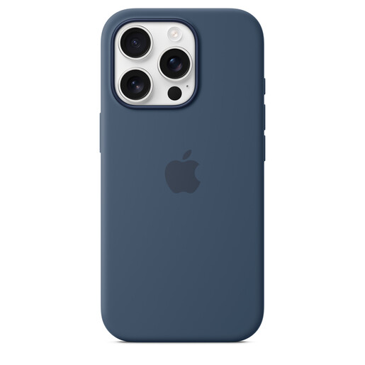 Apple iPhone 16 Pro Silicone Case s MagSafe, Denim (myyk3zm/a)