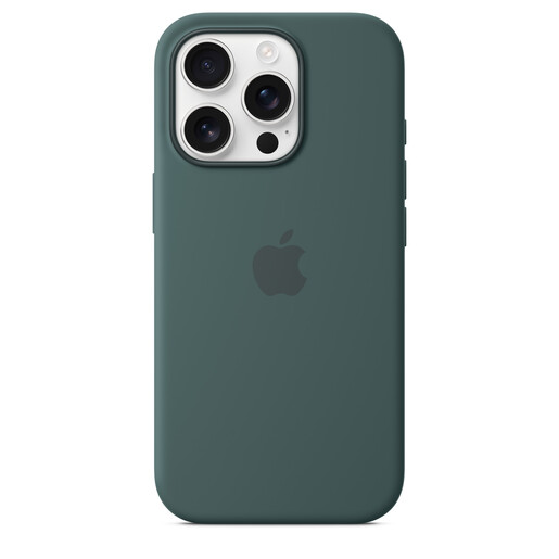 Apple iPhone 16 Pro Silicone Case s MagSafe, Lake Green (myyr3zm/a)