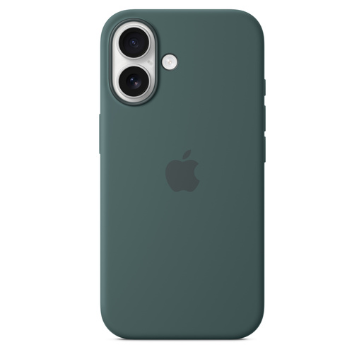 Apple iPhone 16 Silicone Case s MagSafe, Lake Green (myy83zm/a)