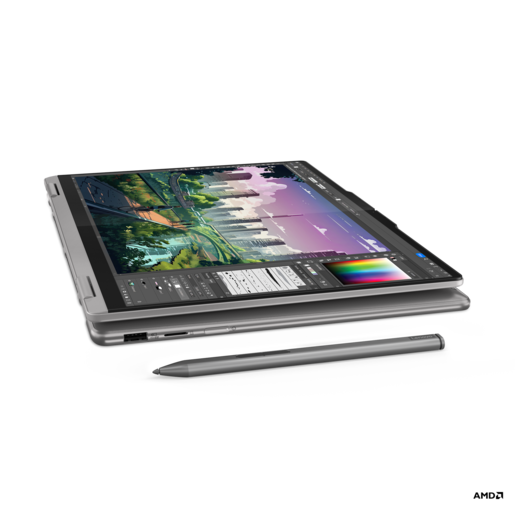 Lenovo Yoga 7 2u1 14AHP9, 83DK002GSC, 14 WUXGA OLED Touchscreen 400nits, AMD Ryzen 7 8840HS, 16GB RAM, 1TB PCIe NVMe SSD, AMD Radeon 780M Graphics, Windows 11 Pro, laptop