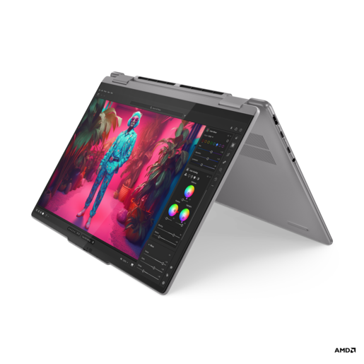 Lenovo Yoga 7 2u1 14AHP9, 83DK002GSC, 14 WUXGA OLED Touchscreen 400nits, AMD Ryzen 7 8840HS, 16GB RAM, 1TB PCIe NVMe SSD, AMD Radeon 780M Graphics, Windows 11 Pro, laptop