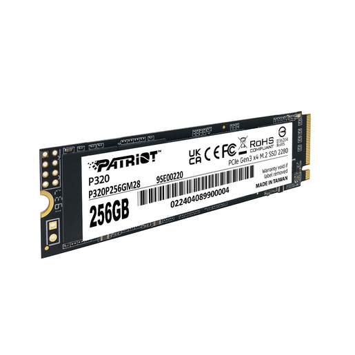 SSD 256GB Patriot P320 M.2 NVMe (P320P256GM28)