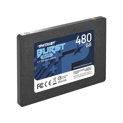 SSD 480GB Patriot Burst Elite 2.5" (PBE480GS25SSDR)