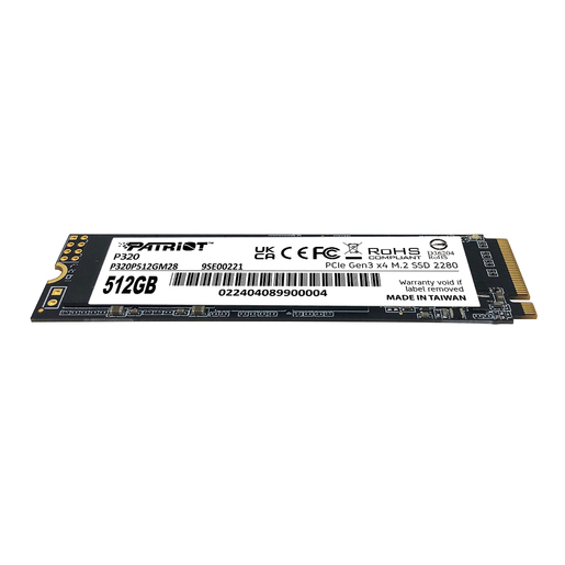 SSD 512GB Patriot P320 M.2 NVMe (P320P512GM28)