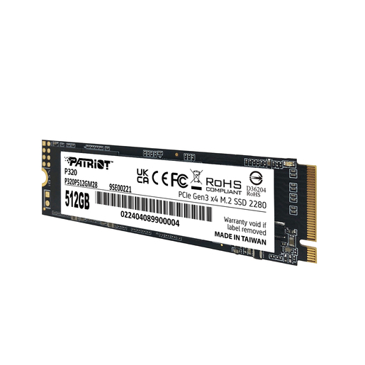 SSD 512GB Patriot P320 M.2 NVMe (P320P512GM28)
