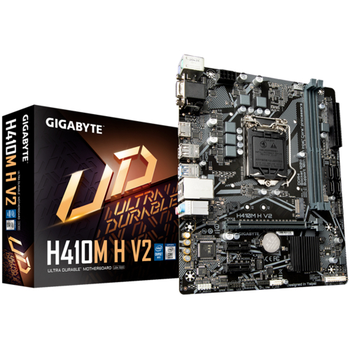Matična ploča Gigabyte H410M H V2, Intel Q470 Express, LGA1200, mATX